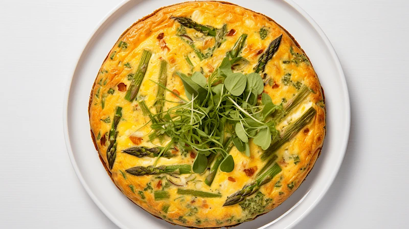 Spargel-Quiche
