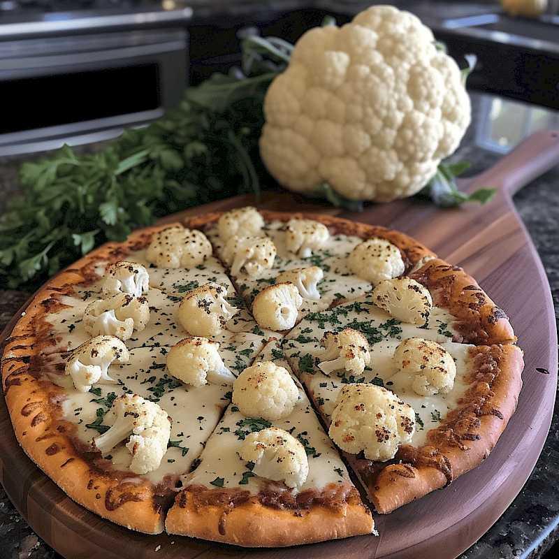 Galeriefoto: Blumenkohlpizza