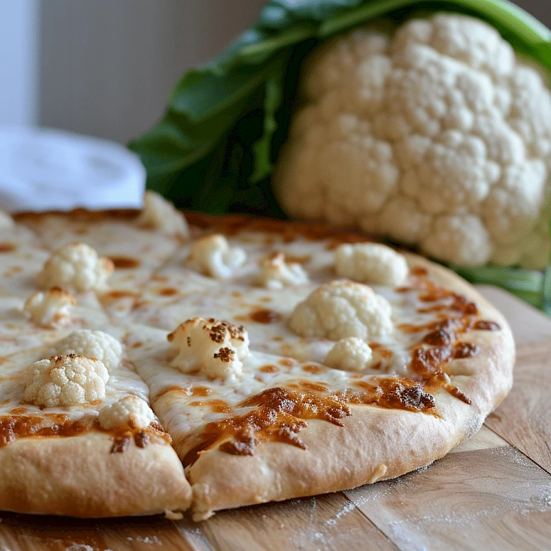 Blumenkohlpizza