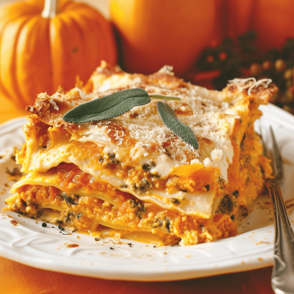 Low Carb Kürbis-Lasagne Rezept