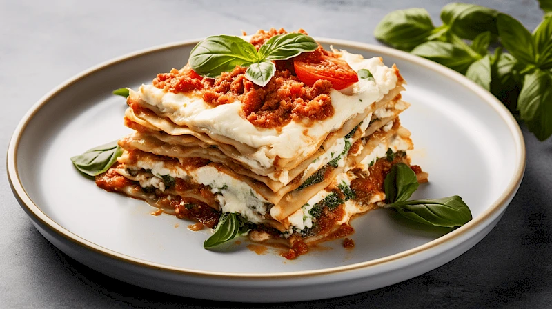 Gemüse-Lasagne