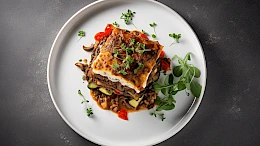 Foto von Gemüse-Moussaka