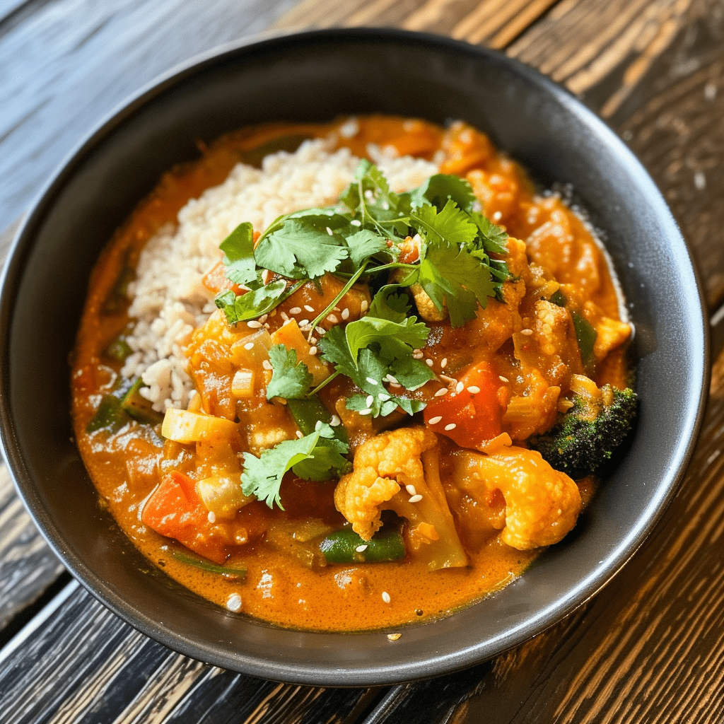 Low Carb Gemüse-Curry Rezept
