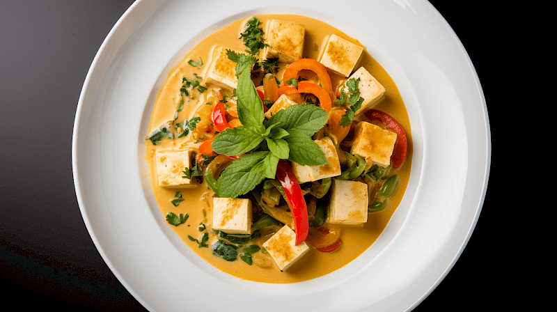 Galeriefoto: Thai-Kokoscurry mit Tofu