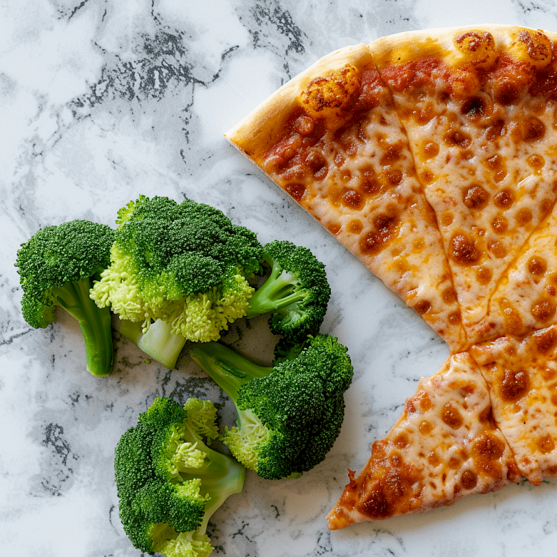 Galeriefoto: Pizzateig aus Brokkoli