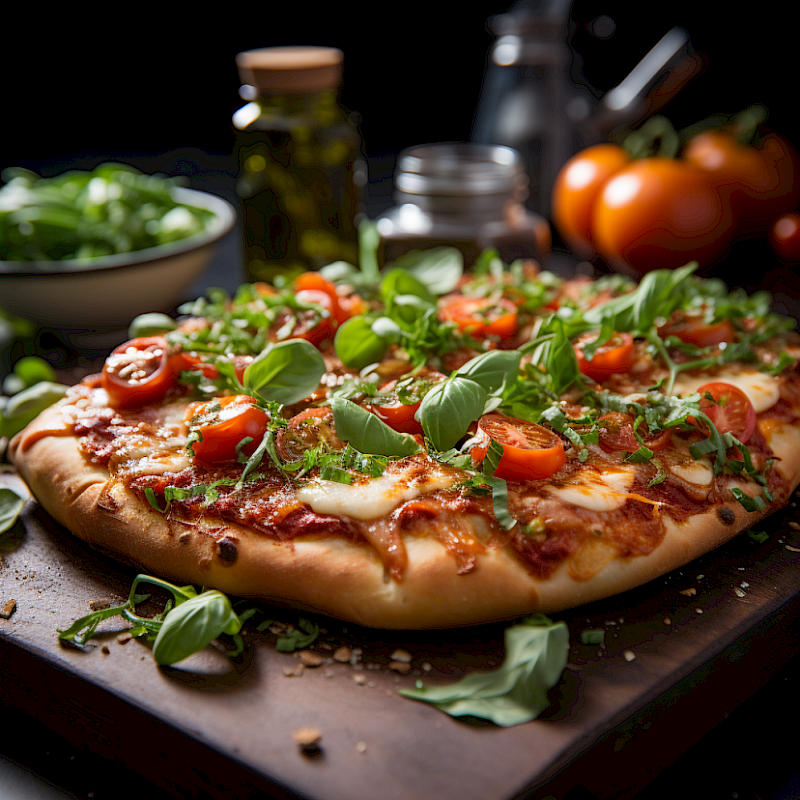 Galeriefoto: Pizzateig aus Fenchel