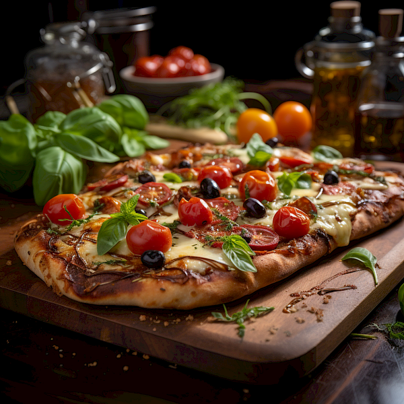Galeriefoto: Pizzateig aus Kürbis