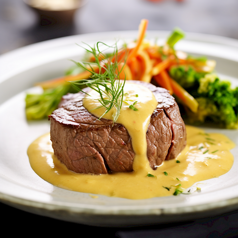 Galeriefoto: Rinderfilet mit Curry-Kokos-Sauce