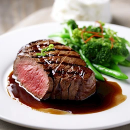 Foto von Rinderfilet mit Hoisin-Sauce