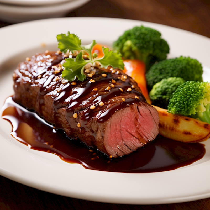 Galeriefoto: Rinderfilet mit Hoisin-Sauce