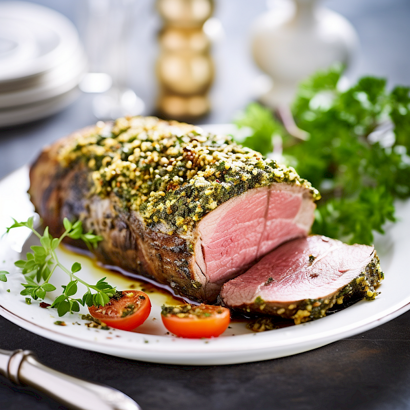 Galeriefoto: Rinderfilet mit Kräuterkruste