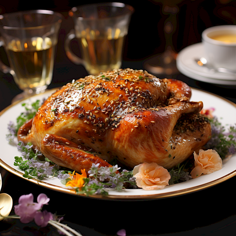 Low Carb Poulet à la moutarde (Hähnchen mit Senfsoße) Rezept