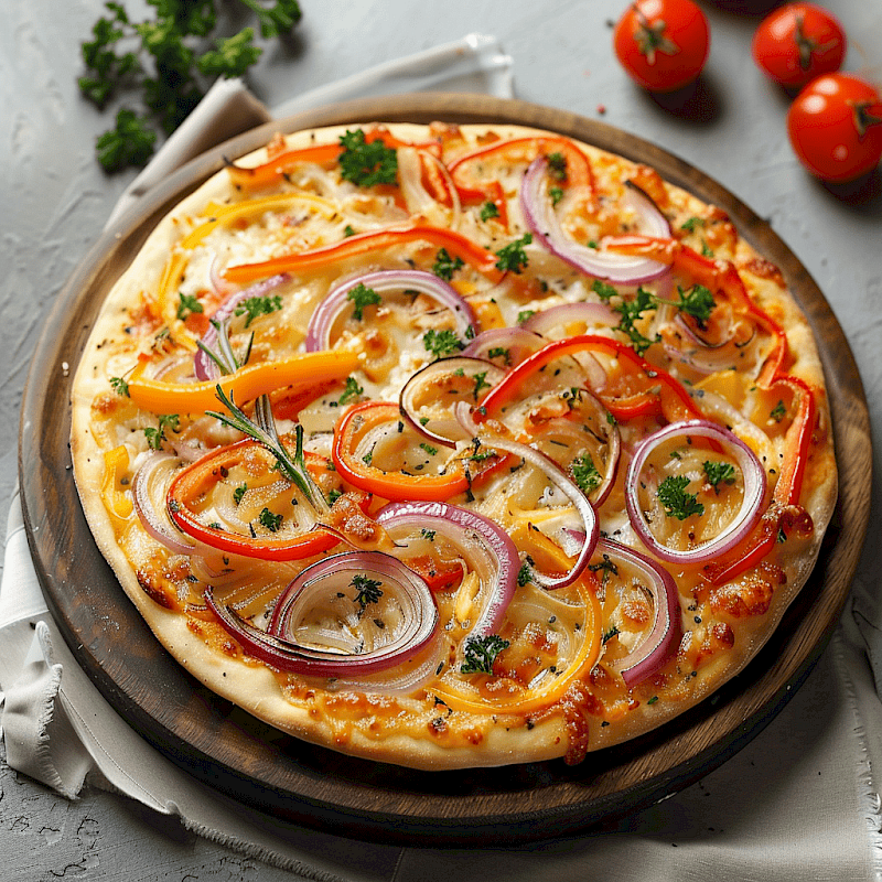 Galeriefoto: Low Carb Schüttelpizza