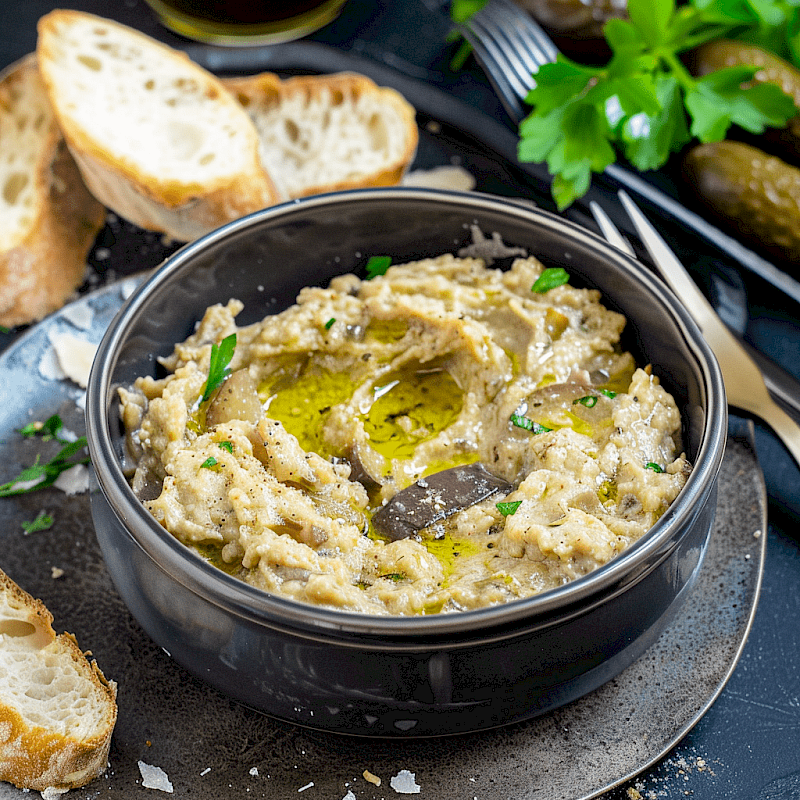 Galeriefoto: Melitzanosalata (Auberginen-Dip)