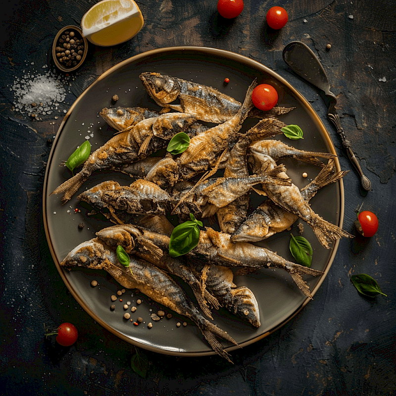Galeriefoto: Marides (Frittierte kleine Fische)