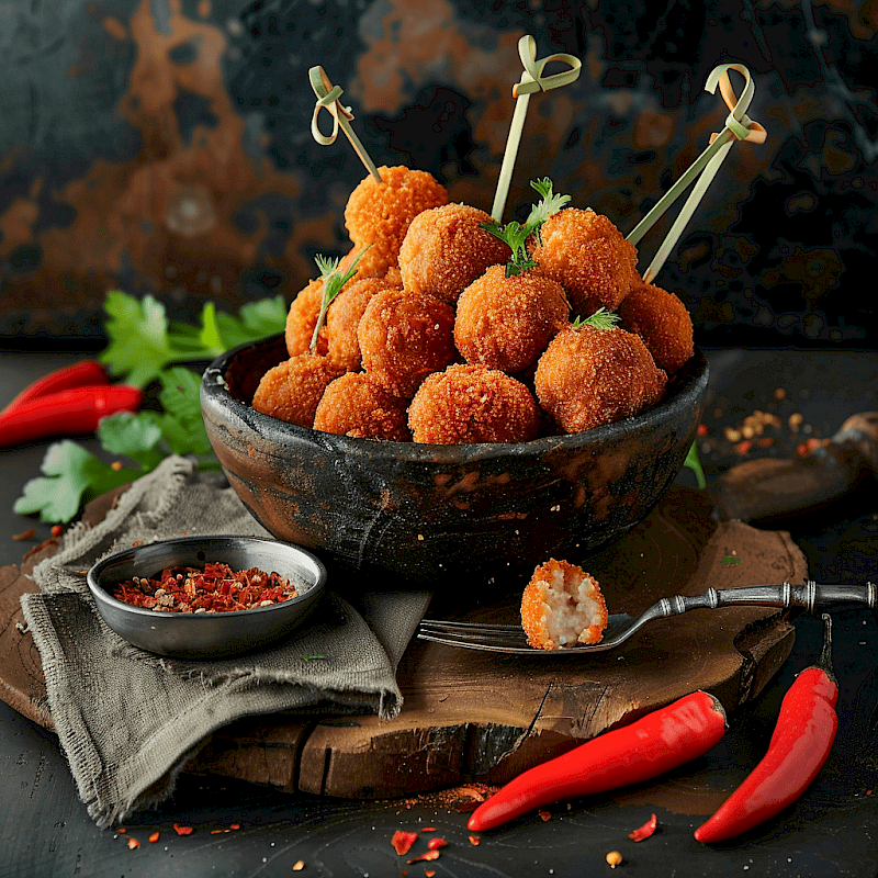 Galeriefoto: Pikante Käsebällchen