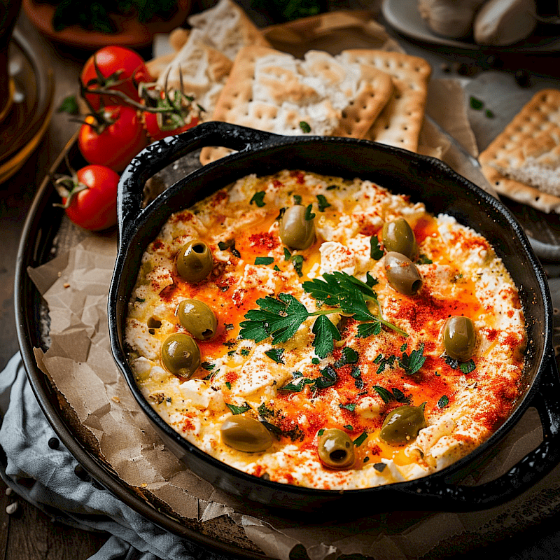 Galeriefoto: Tyrokafteri (Scharfer Feta-Dip)
