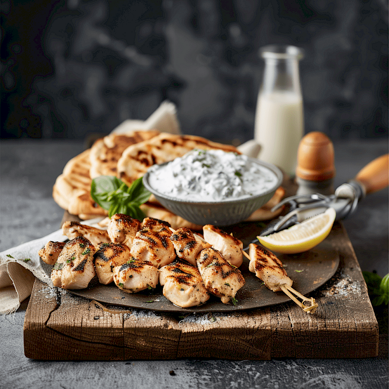 Galeriefoto: Hähnchen-Souvlaki
