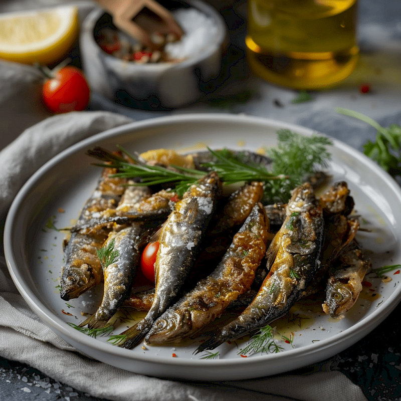 Galeriefoto: Frittierte Sardinen