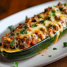 Foto von Gefüllte Zucchini