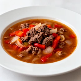 Foto von Lowcarb Gulaschsuppe